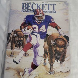 Thurman Thomas Beckett Monthly April 1992 #25